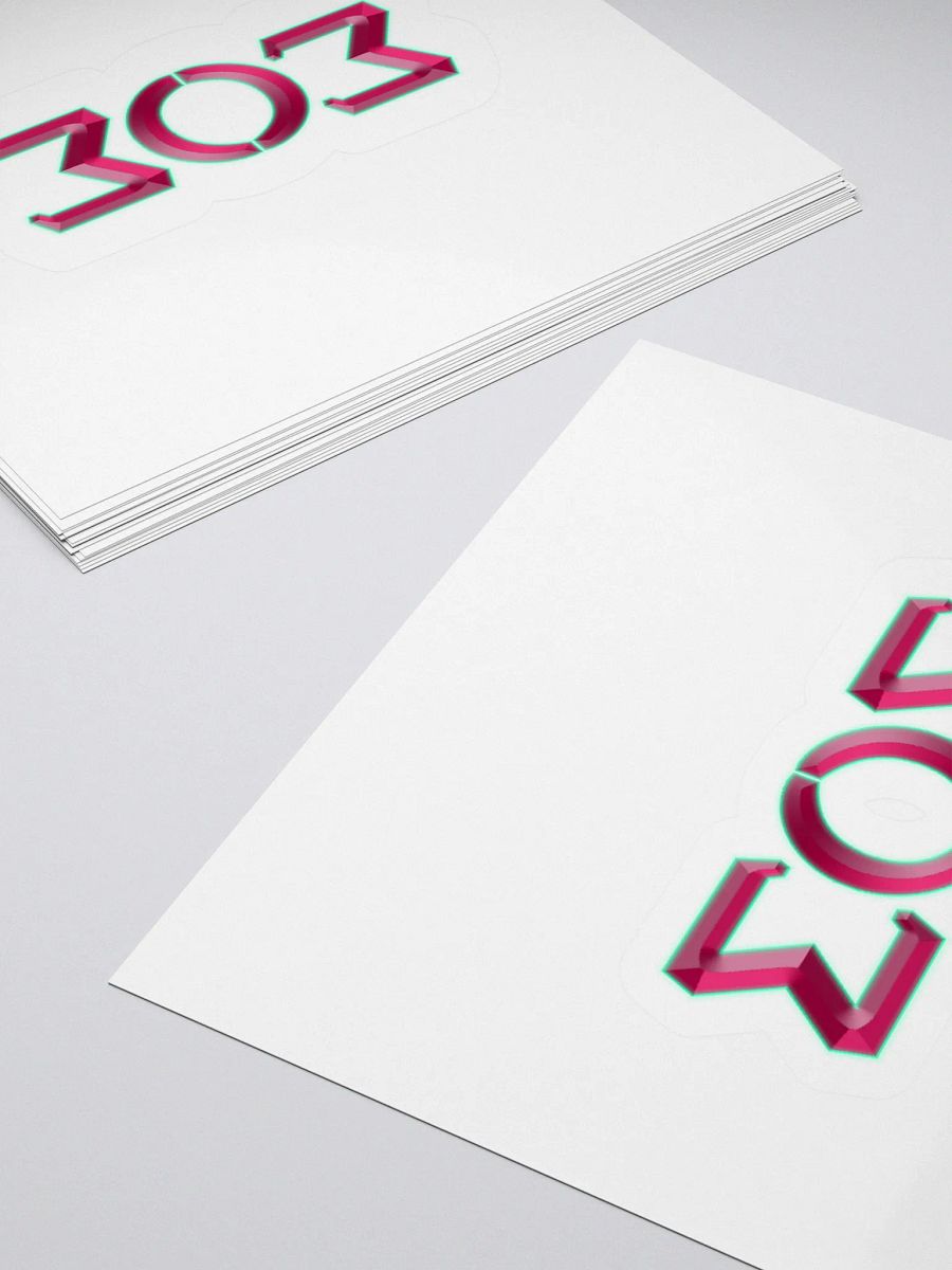 S.O.S. Red Kiss Sticker Sheet product image (14)