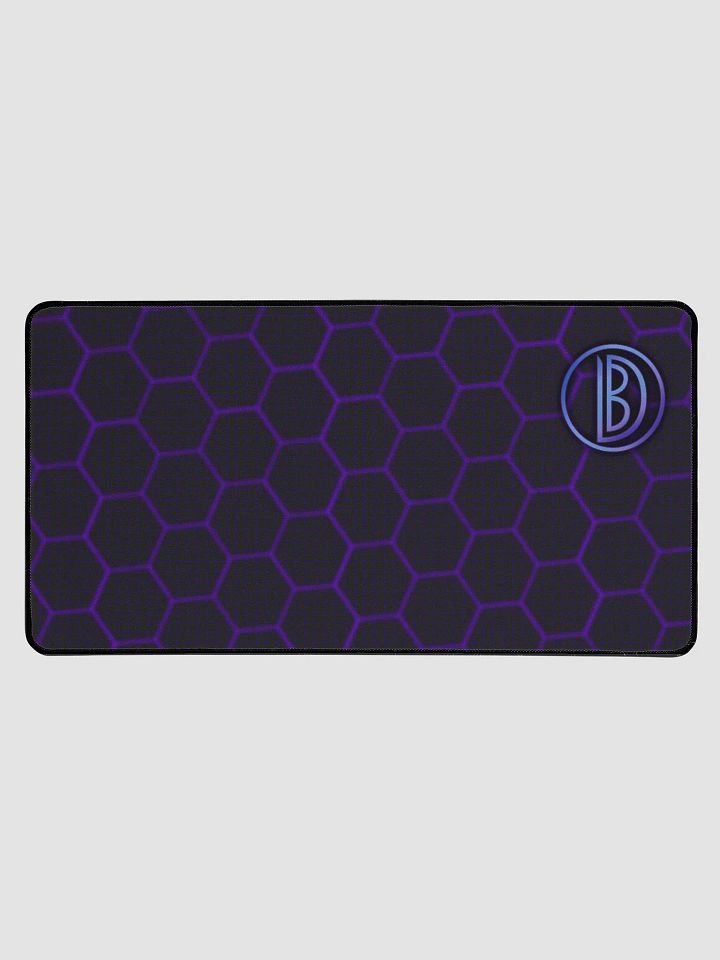 Purple HexaGrid Desk Mat! product image (1)