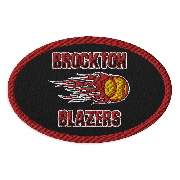Brockton Blazers Logo Patch - Oval product image (1)