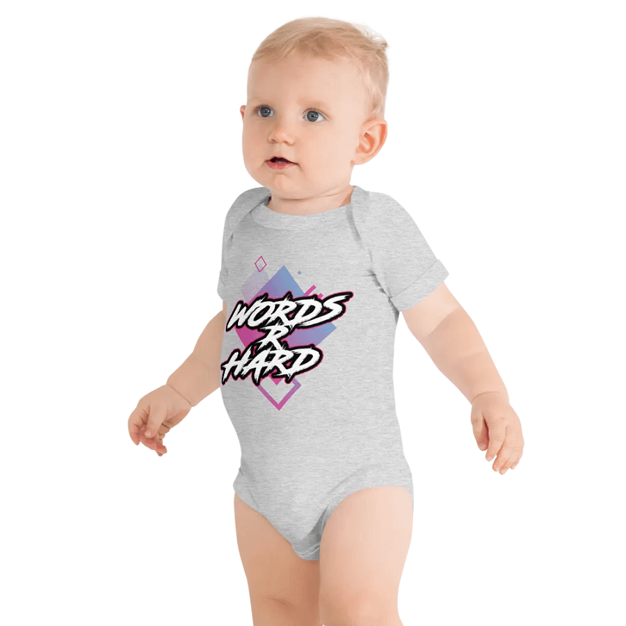 Words R Hard Onesie product image (50)