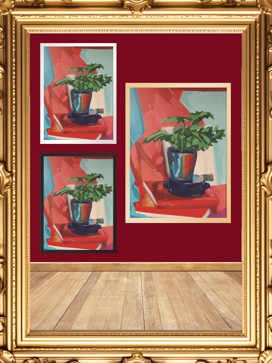 Vibrant Reflections Framed Print product image (2)