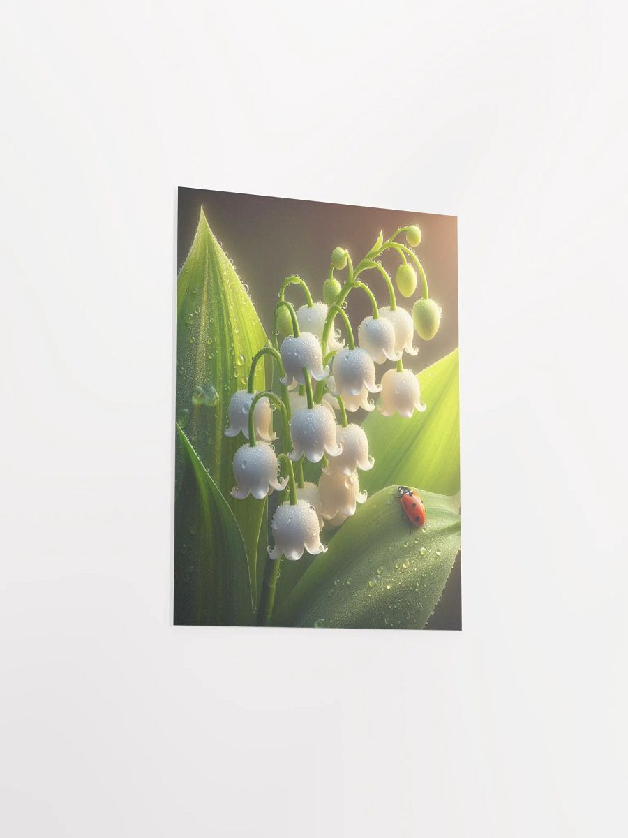 Delicate Lily of the Valley - Enchanting Nature Poster product image (4)
