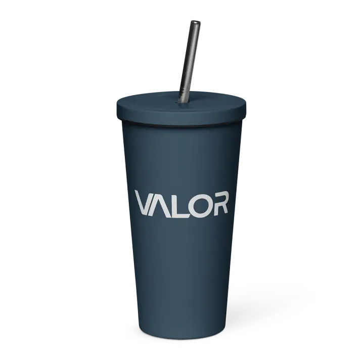 VALOR Essentials Tumbler with a Straw product image (1)
