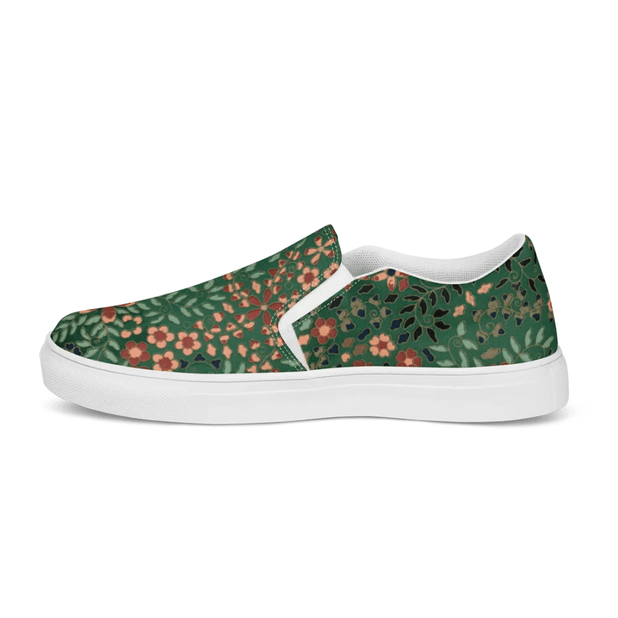 Floral Men's Slip on Shoes 005 product image (10)