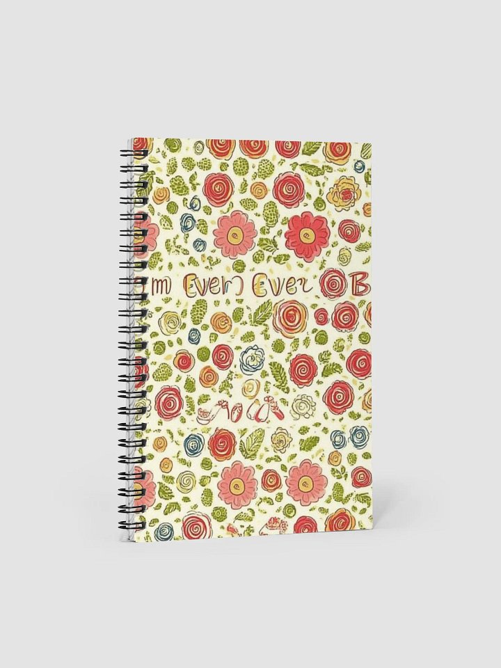 Floral Whimsy Spiral Notebook product image (1)