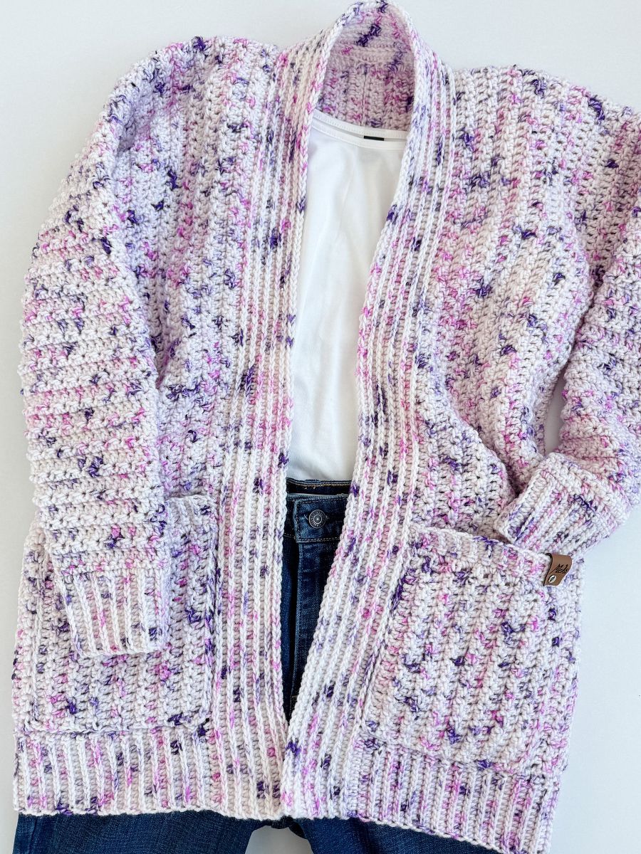 Snowy Season Cardigan Crochet Pattern product image (11)