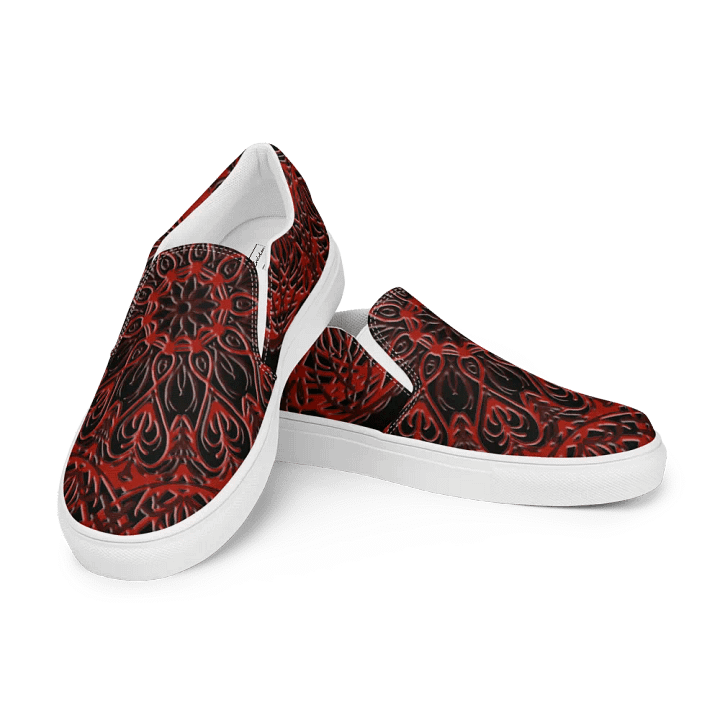 Crimson Mandala Symphony Shoes product image (1)