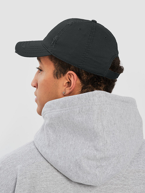 Photo showing Otto Distressed Dad Hat