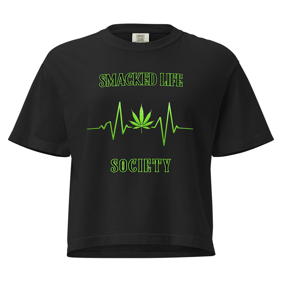 Women's Cannabis Heartbeat Box Tee product image (1)