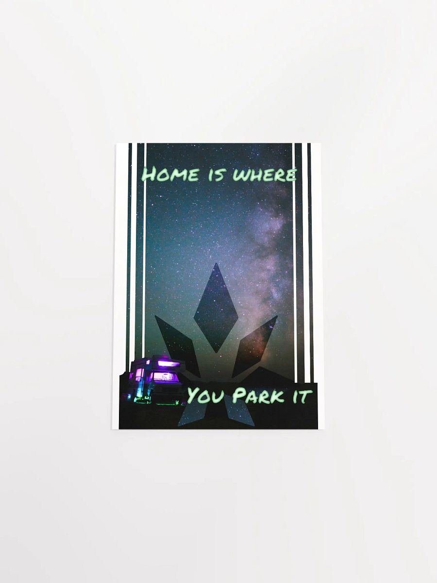 Home is Where you Park it, Stars Print product image (8)