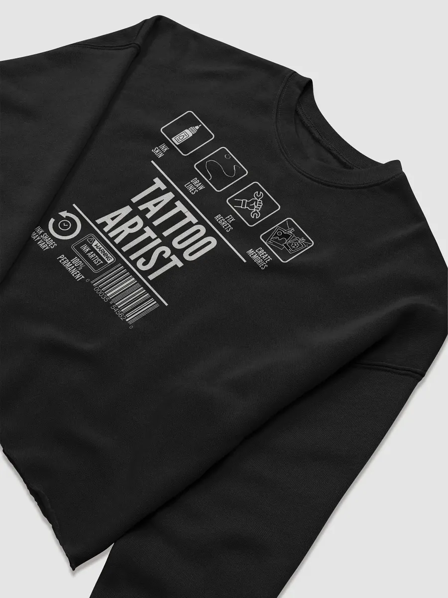 "Tattoo Artist Label" Cropped Sweater product image (5)