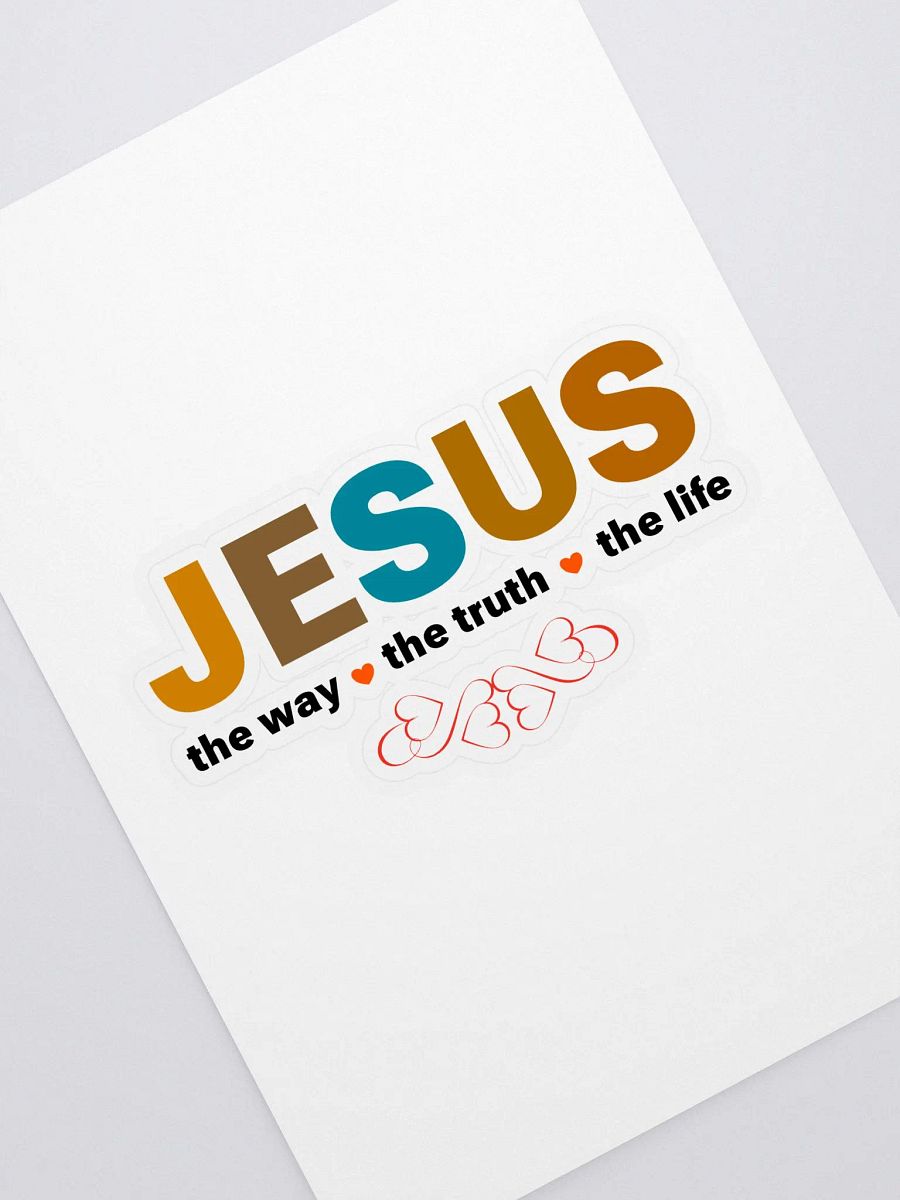 JESUS. THE WAY, THE TRUTH, THE LIFE. product image (1)