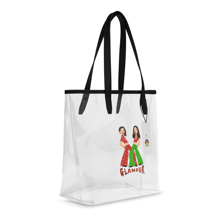 Glamour Duo Clear Tote Bag product image (6)