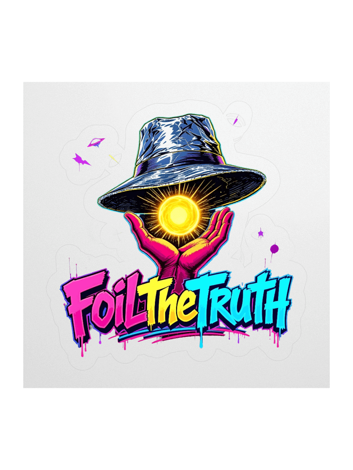 Foil the Truth Sticker product image (1)