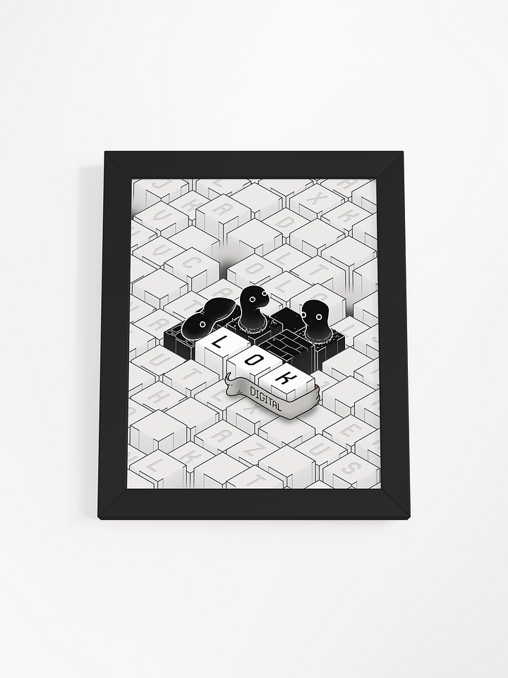 LOK Digital Framed Print product image (2)