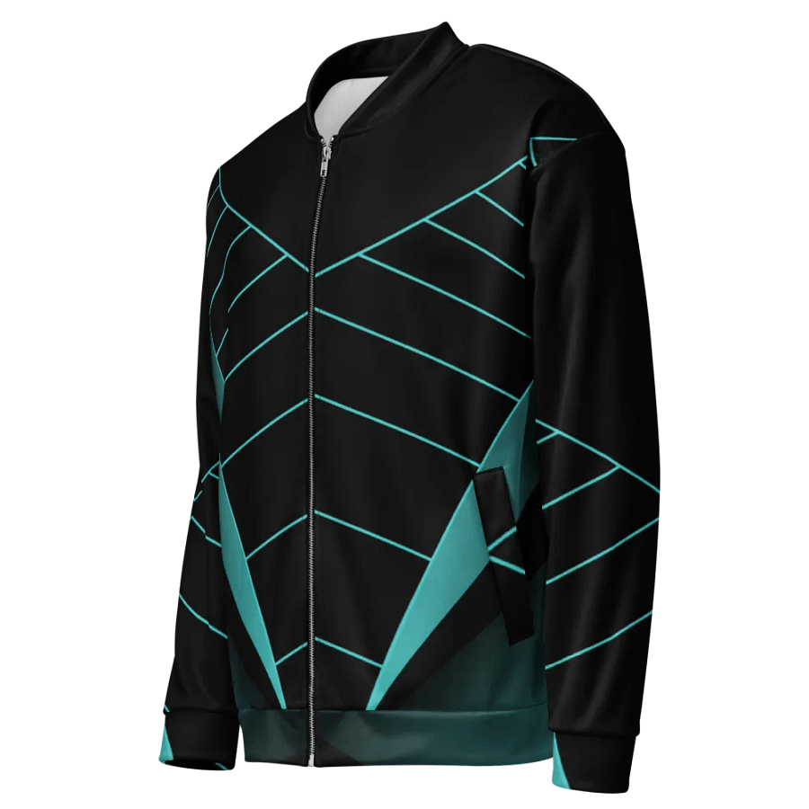 Futuristic Vortex All-Over Print Bomber Jacket product image (7)