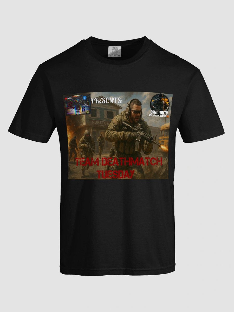 WFE Official Team Deathmatch Tuesday Tshirt product image (5)