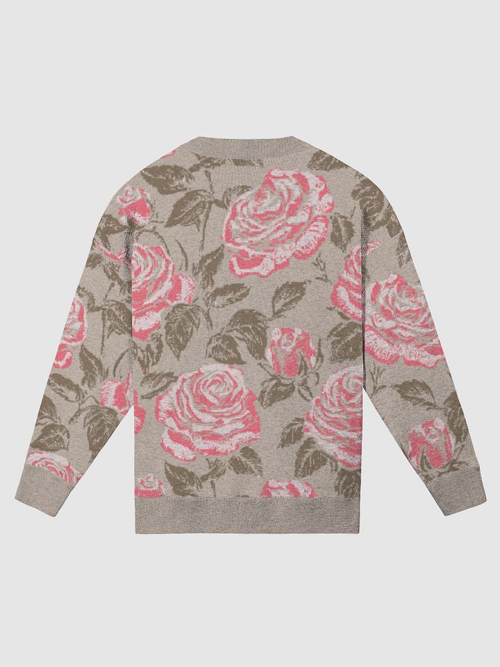 Floral Bliss Relaxed Knit Sweater product image (8)