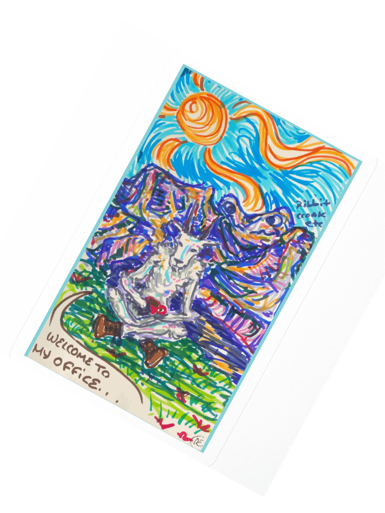 Welcome To My Office Sticker product image (6)