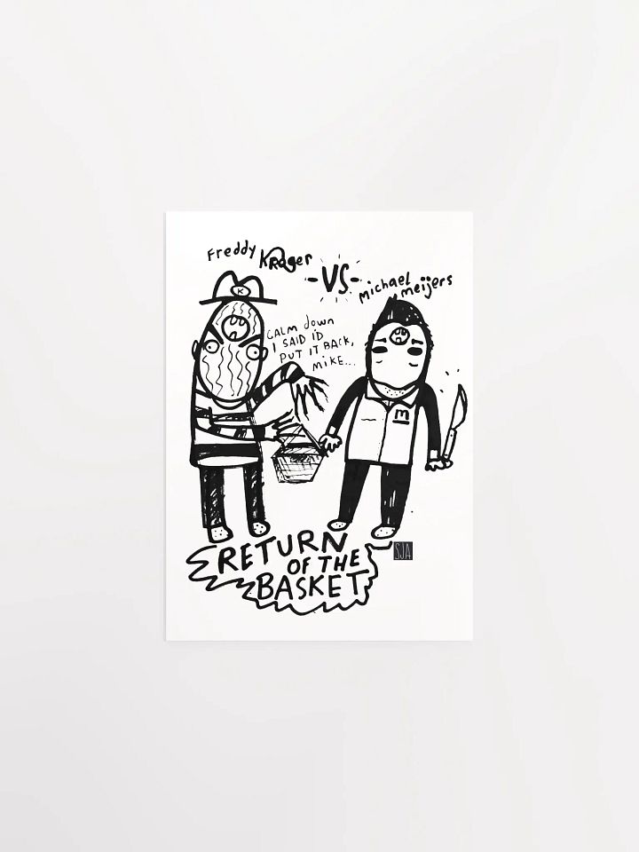 Return of the Basket matte poster product image (6)