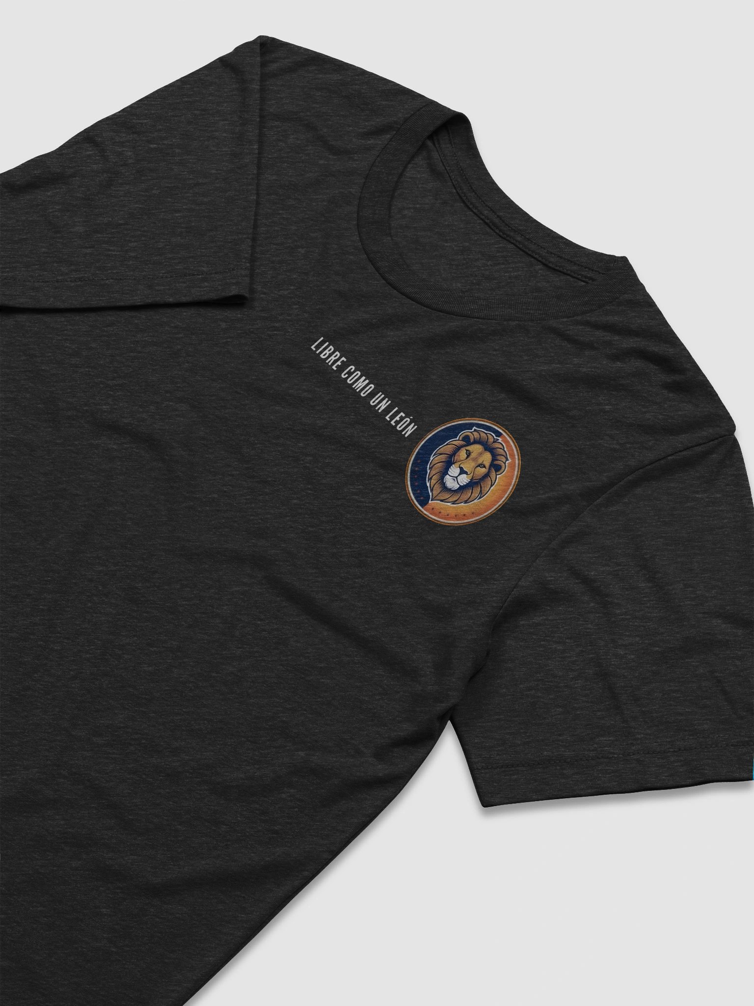 Camiseta de manga corta Triblend | Libre como un león product image (6)