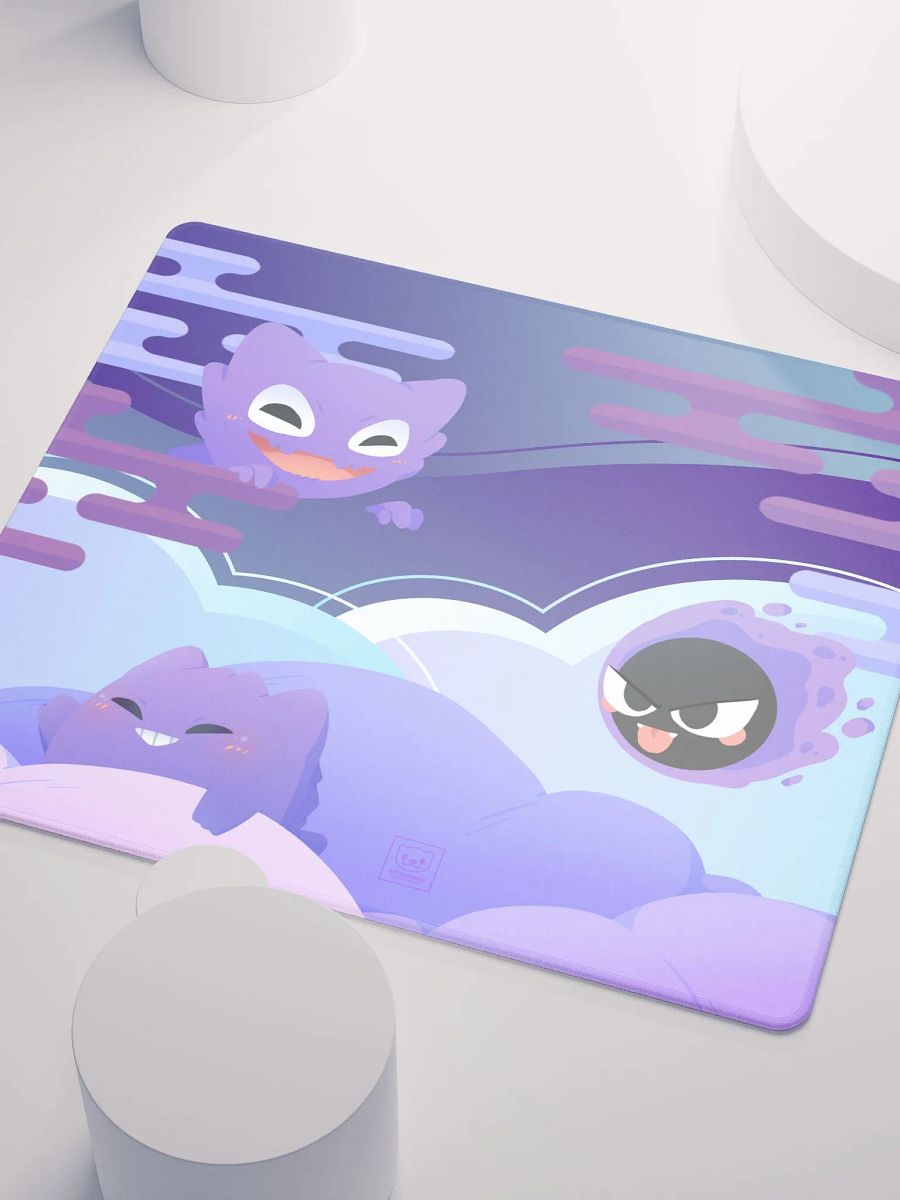 Cloudy Ghost Squad Mousepad product image (3)