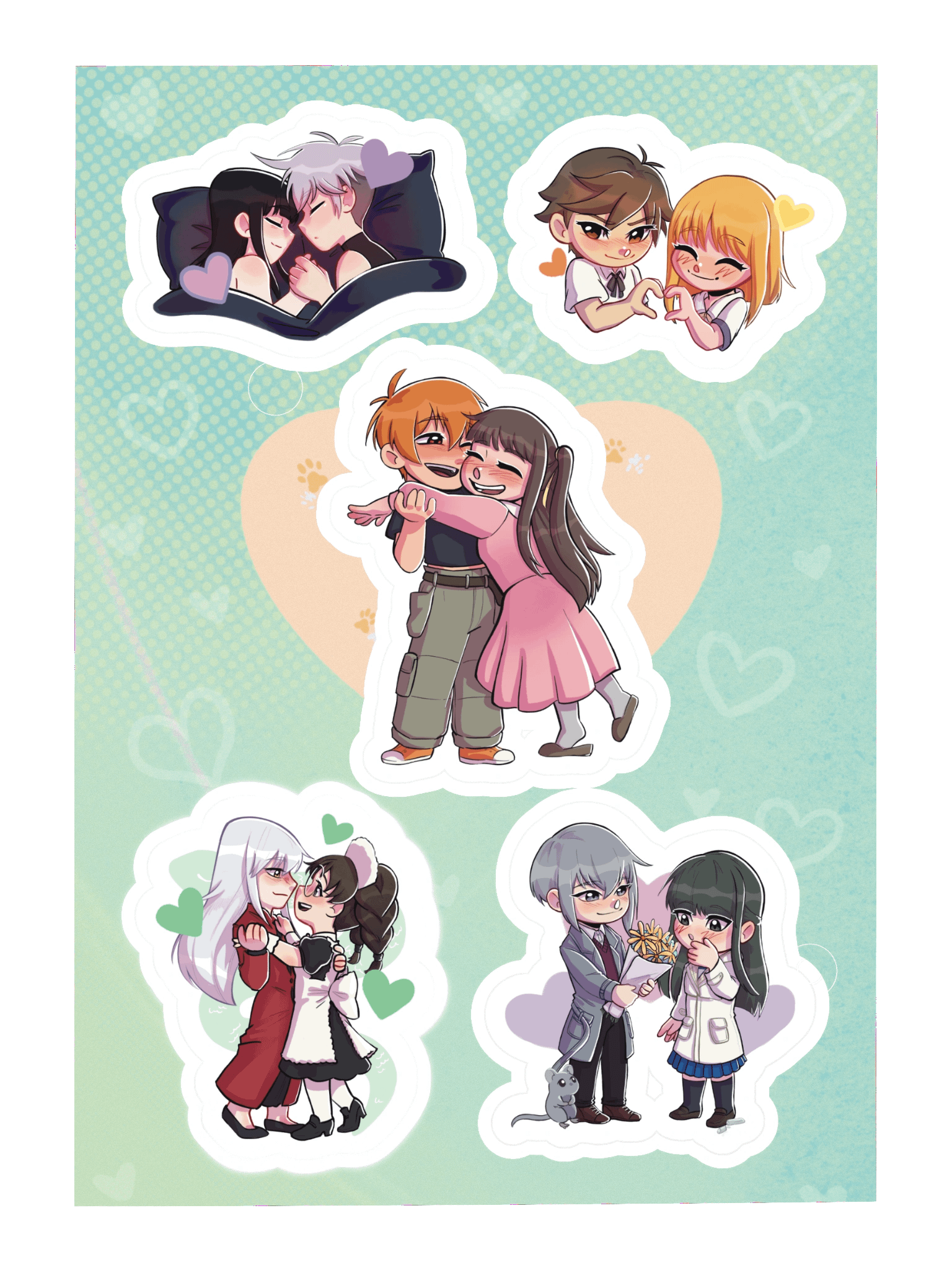 Furuba Couple Stickers product image (3)