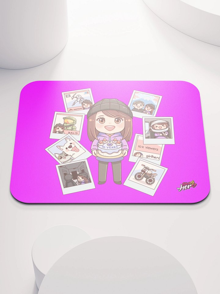 10yr Twitch PartnerHero - Mouse pad product image (1)