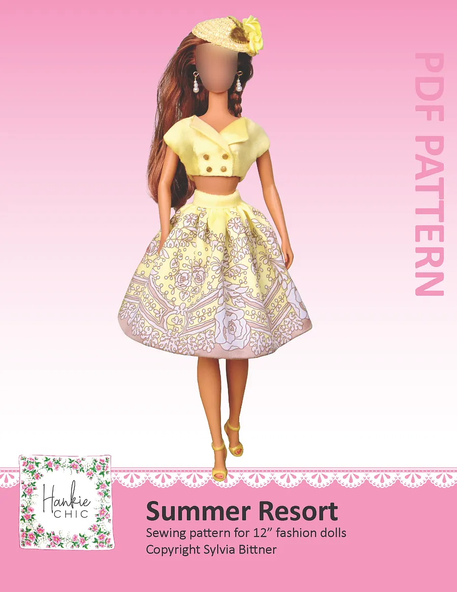 Summer Resort sewing pattern for 12