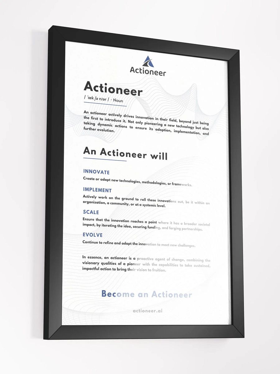 Actioneer Manifesto (White) product image (6)