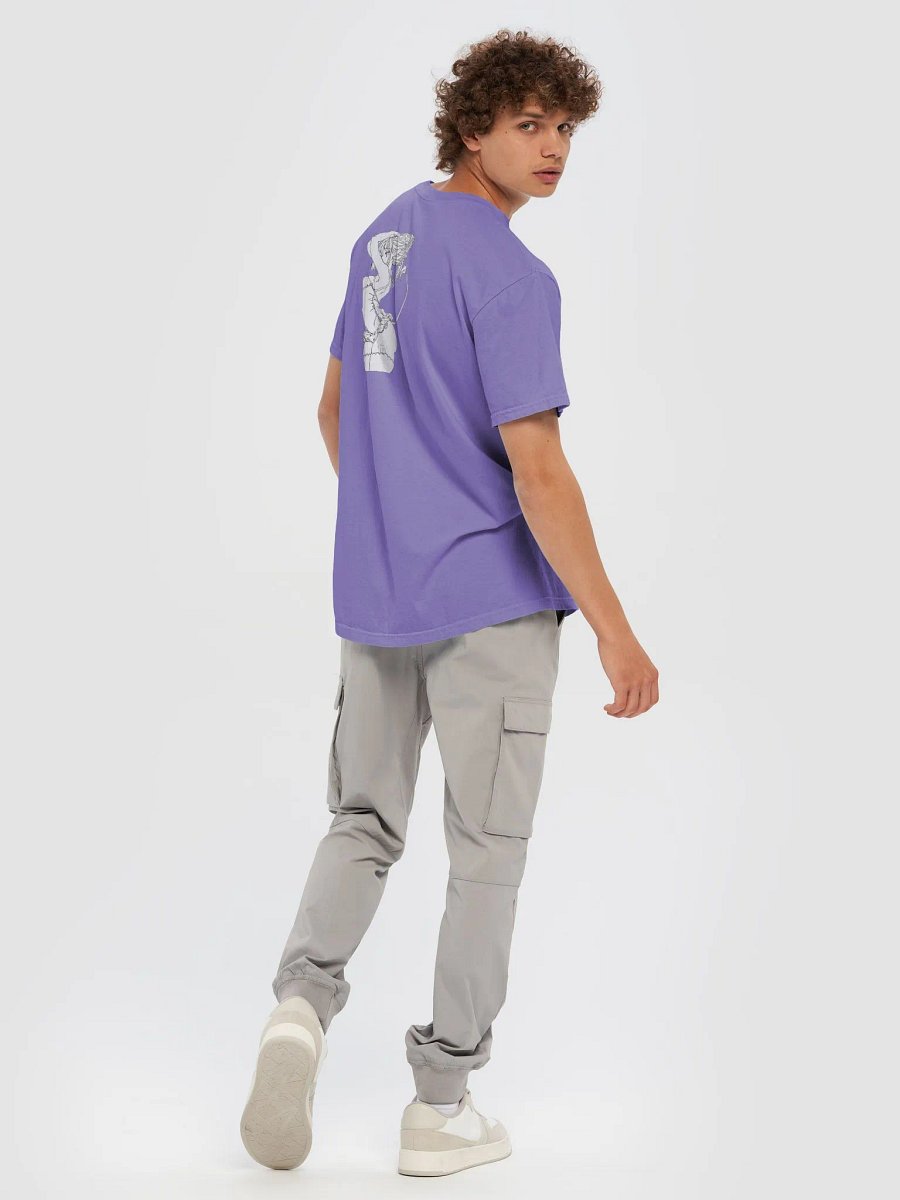 Unicorn and Lilac Heavyweight Unisex T-Shirt product image (8)