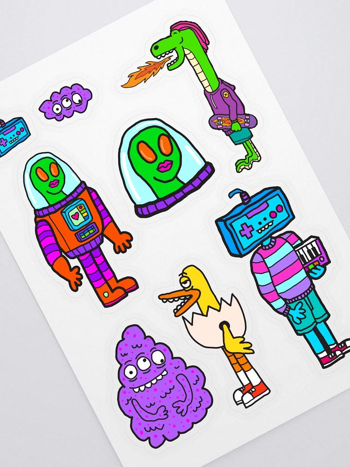 Puve Fellas Sticker Pack product image (1)