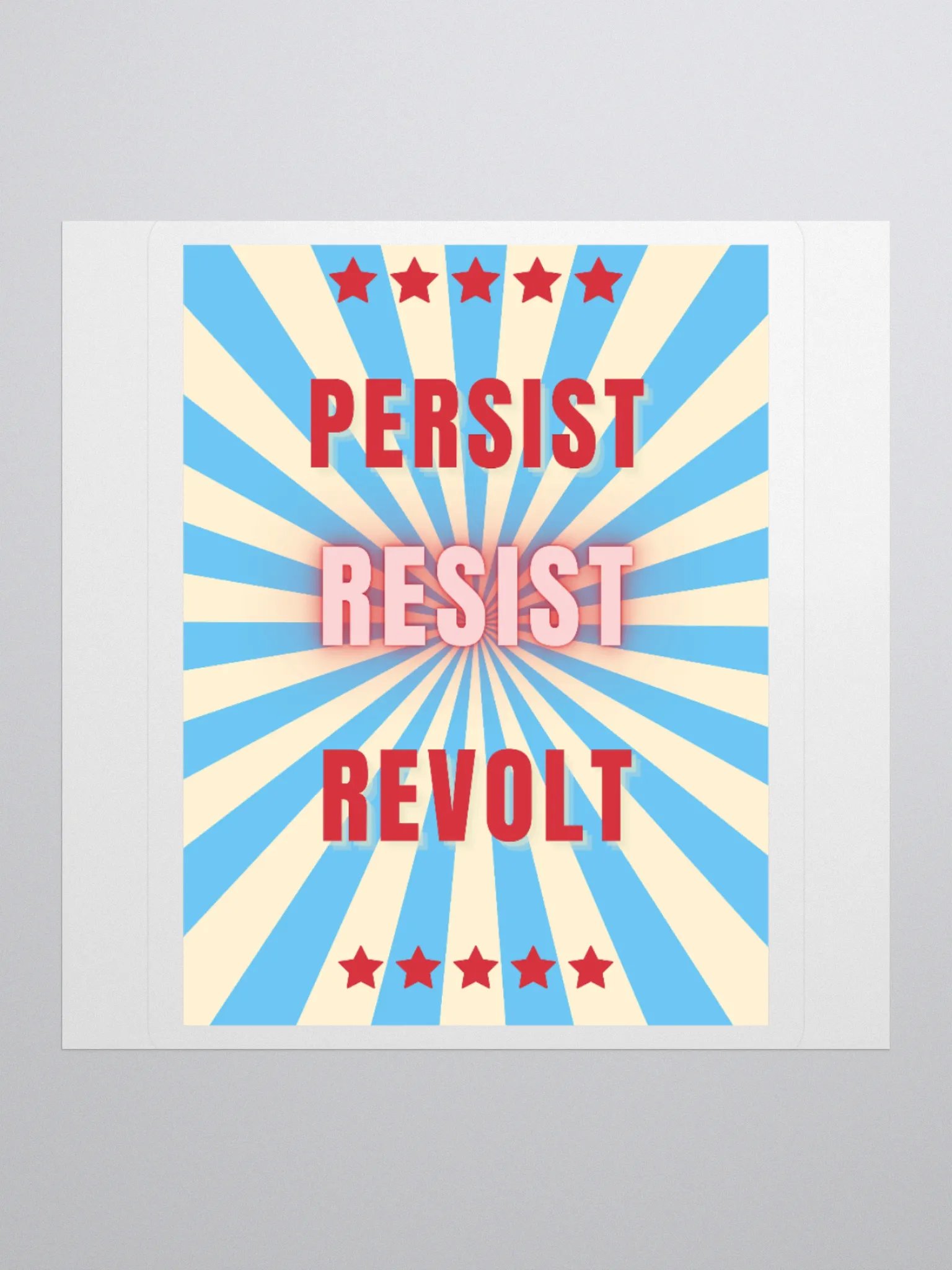 PERSIST STICKER product image (2)