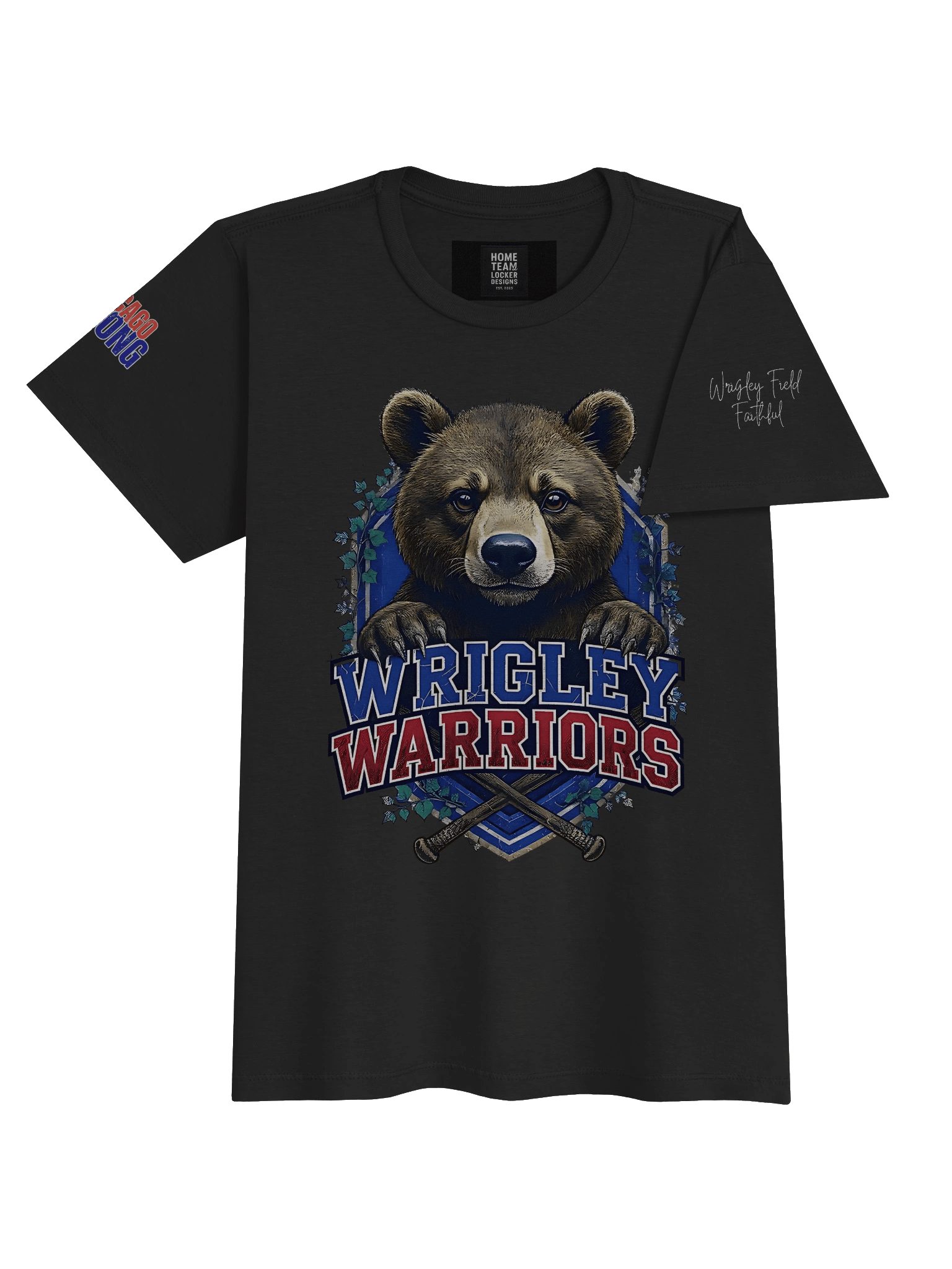 Wrigley Warriors Tee (Women’s Cut) | Chicago | Baseball | Home Locker product image (4)