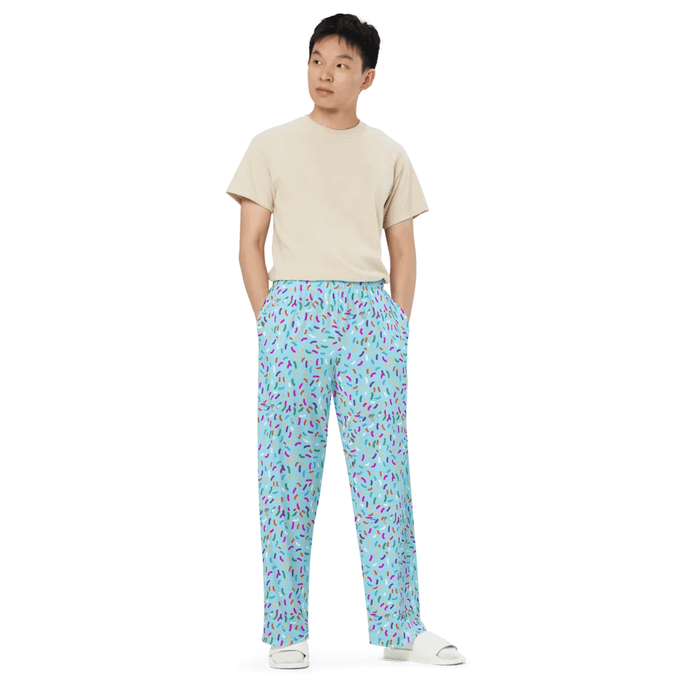 Blue Sprinkle Wide Pant product image (6)