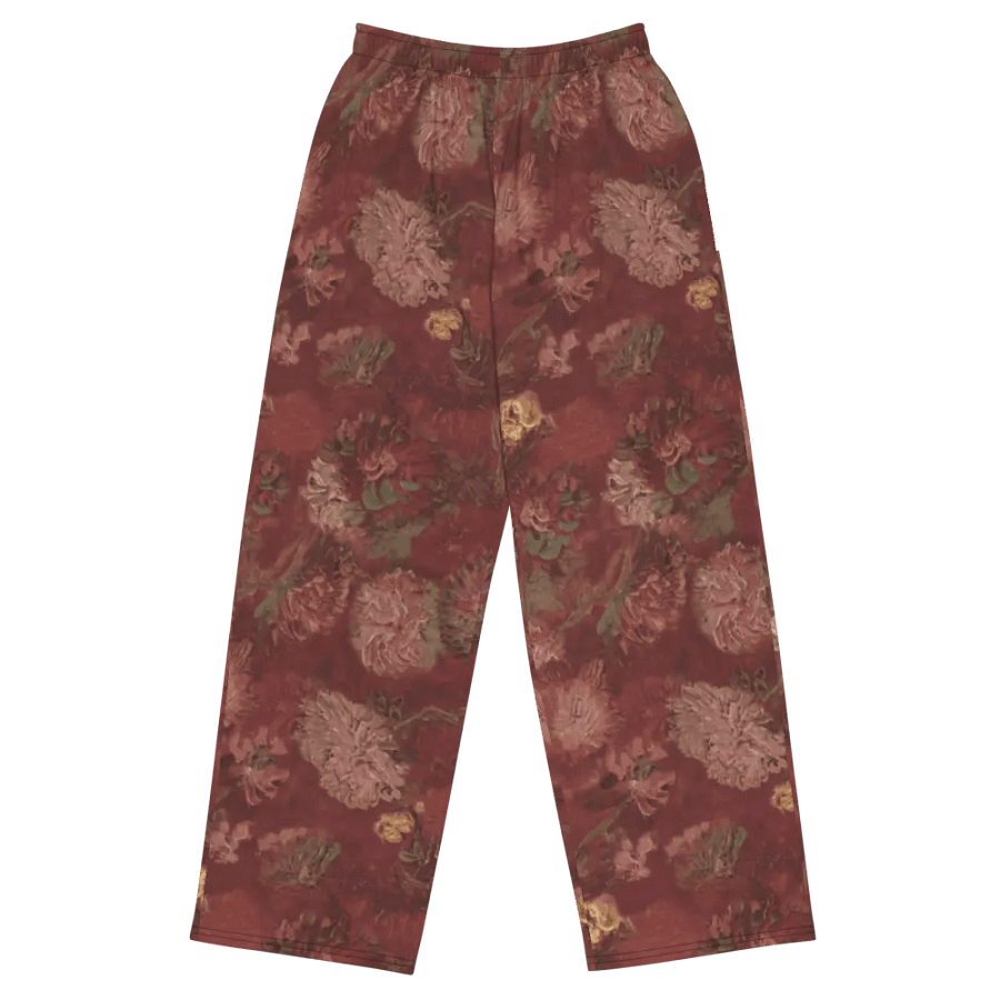 RED FLORAL WIDE LEG product image (2)
