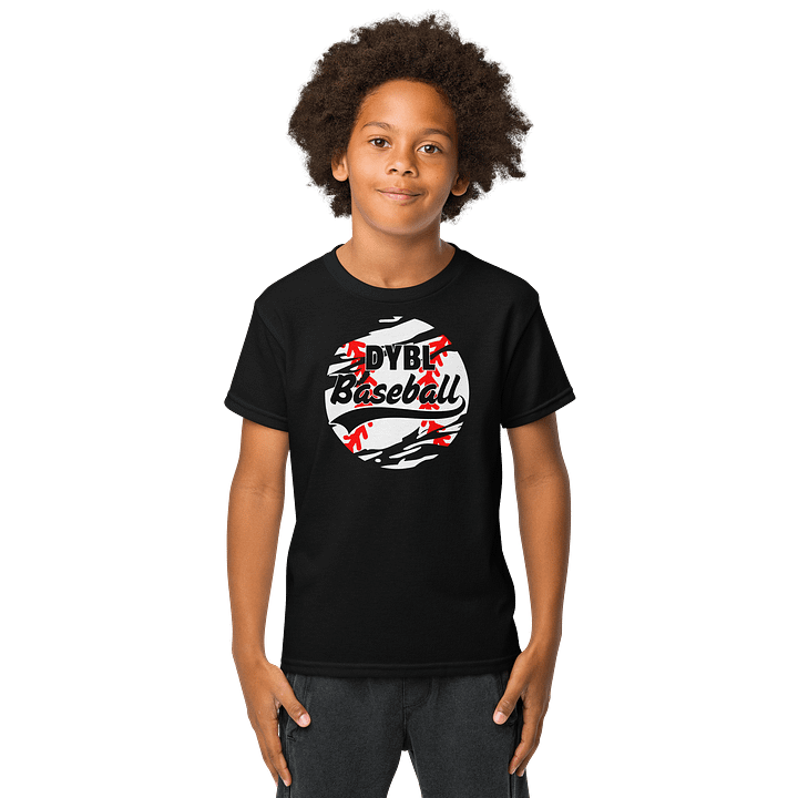 DYBL Baseball Youth Sports Tee product image (1)