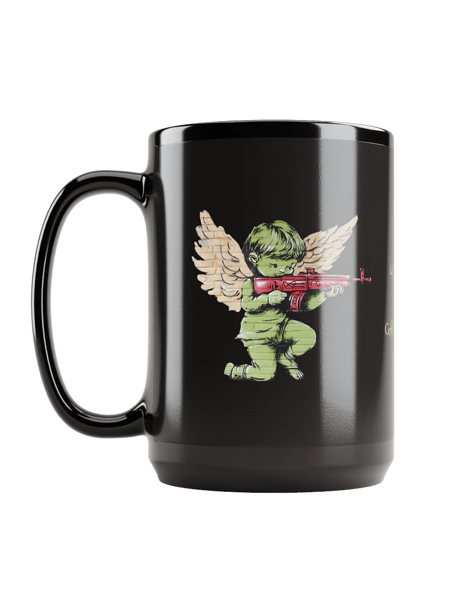 Angelic Rebels Black Glossy Mug product image (5)