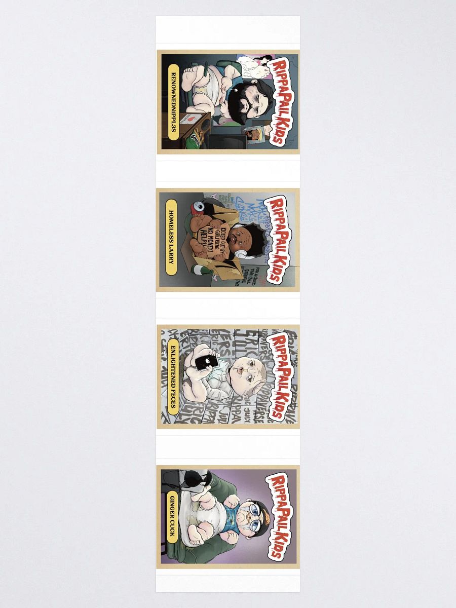 RippaPail Kids Series 1 Sticker Set product image (3)
