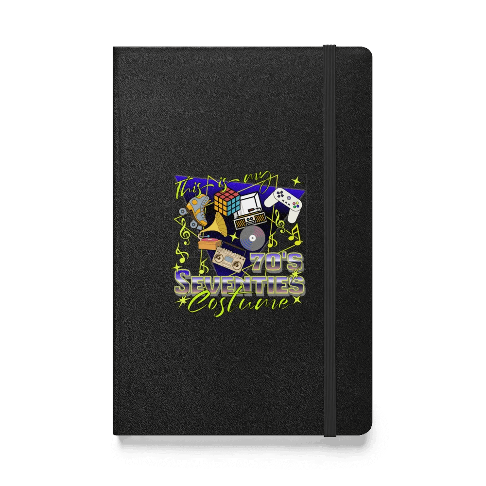 This Is My 70s Costume Retro Mix Hardcover Notebook product image (1)