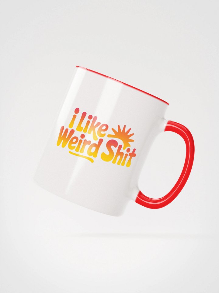 Gradient I like Weird Ceramic Mug product image (4)