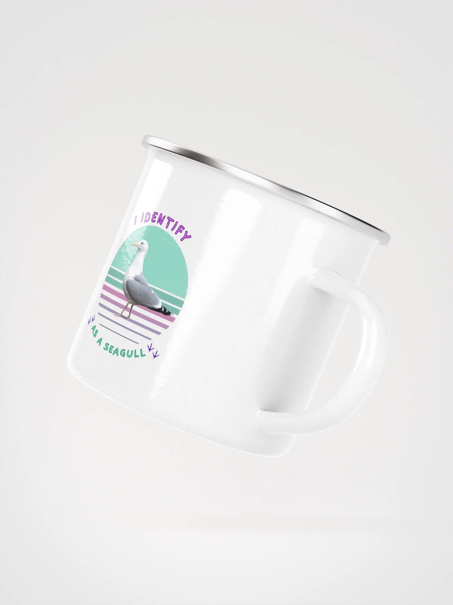 I Identify as a Seagull Ceramic Mug product image (3)