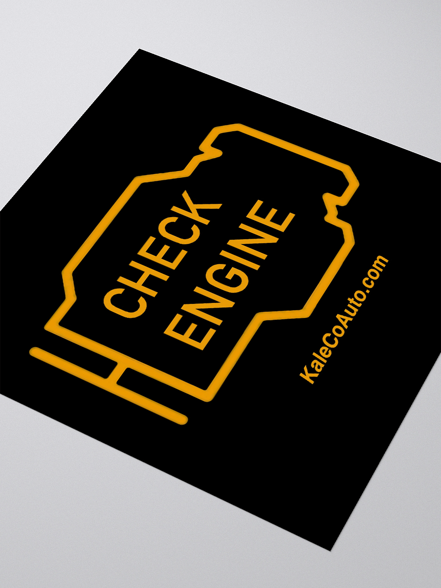 Check Engine Sticker product image (5)