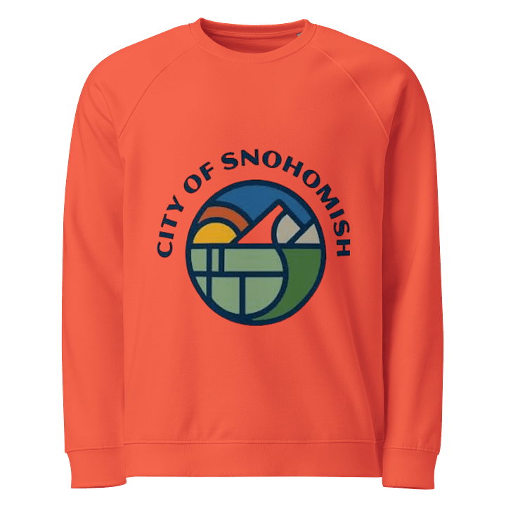 Noor City of Snohomish Original Unisex Organic Sweatshirt product image (1)