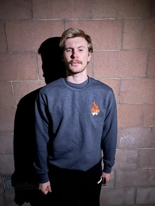 Unisex Fireside Original Sweatshirt (Heart Placement Version) product image (1)