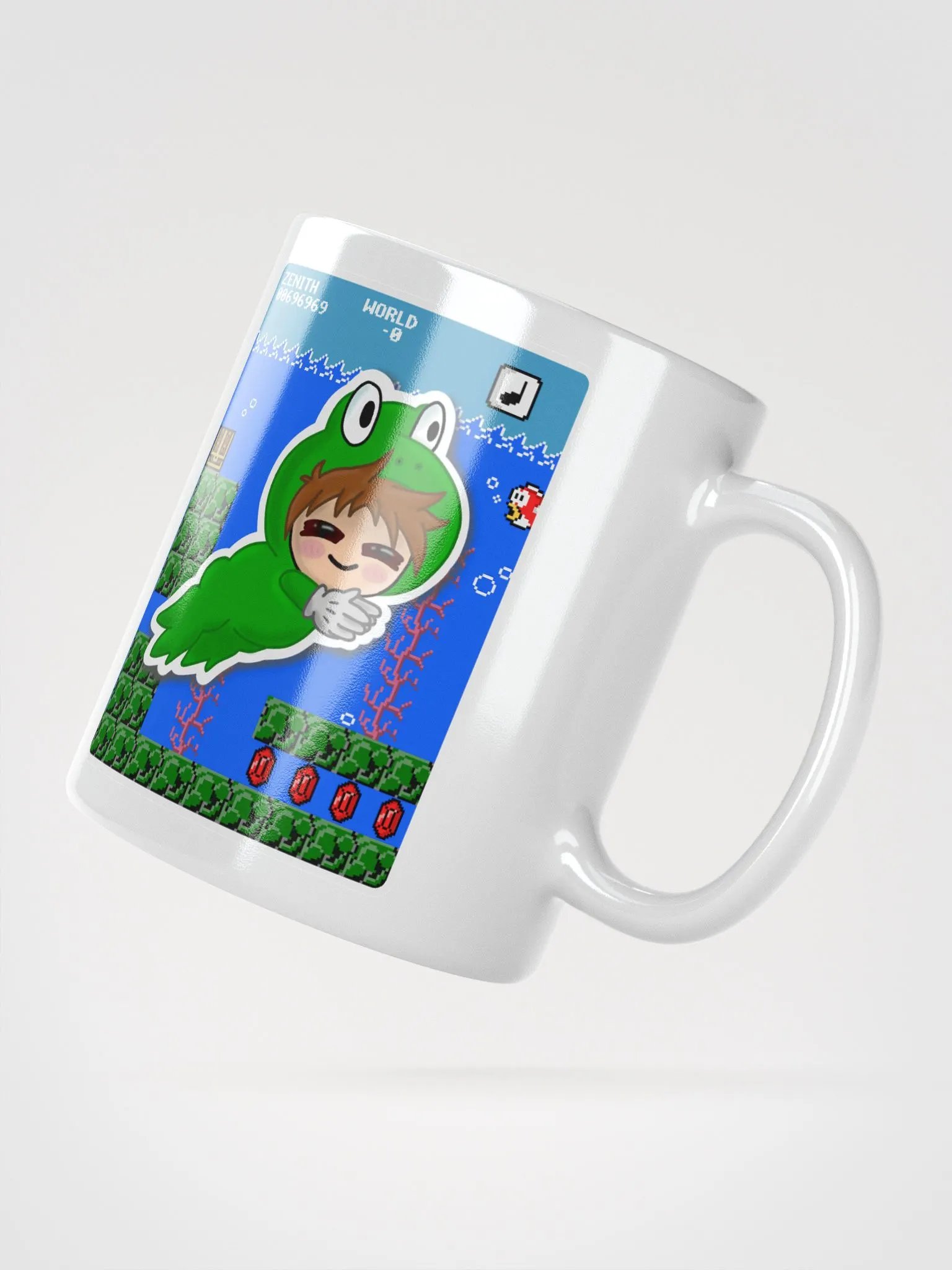 Frog Zen White Mug product image (5)