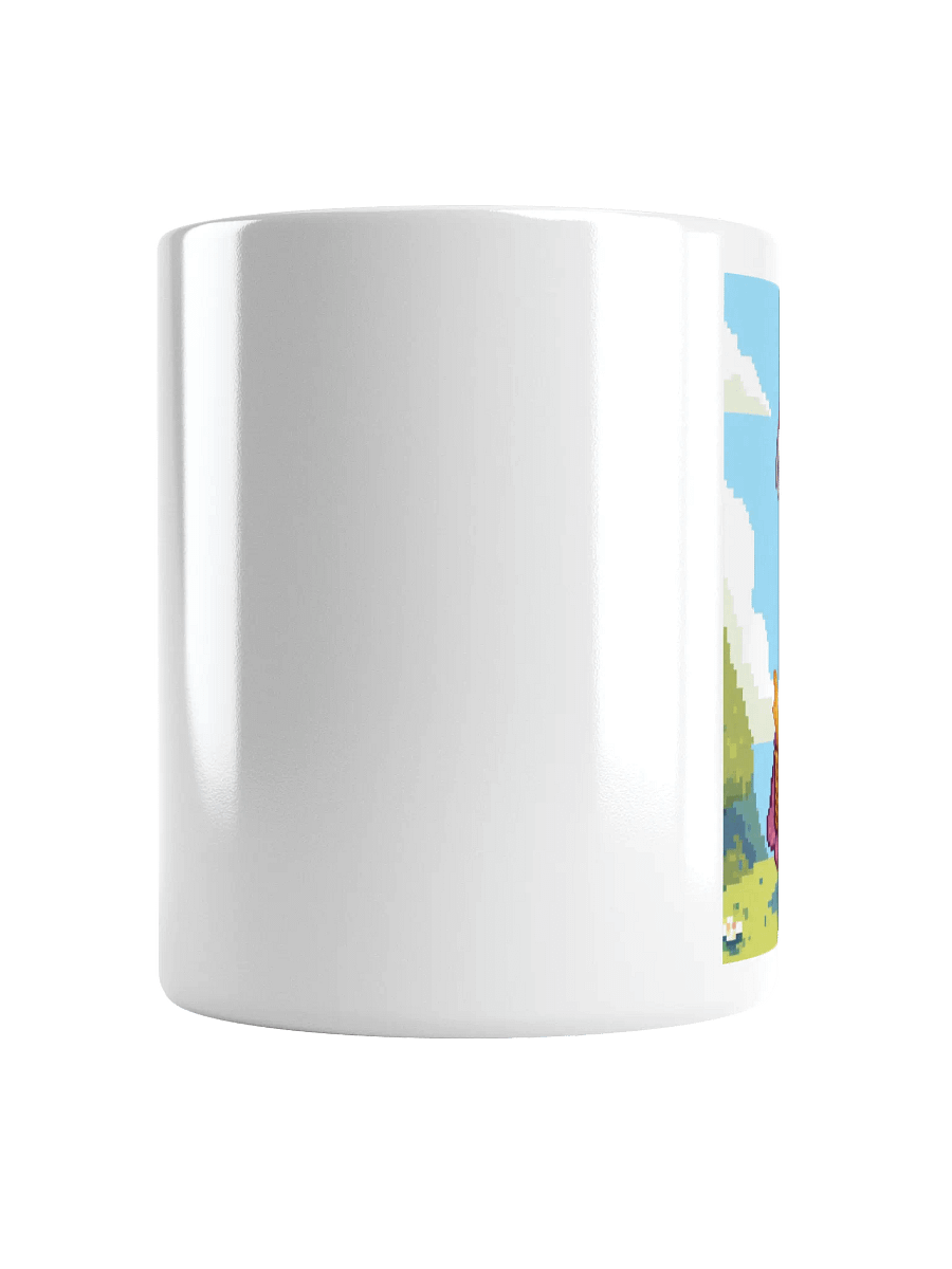Pixel Art Momma Bear Southern Belle White Mug product image (5)