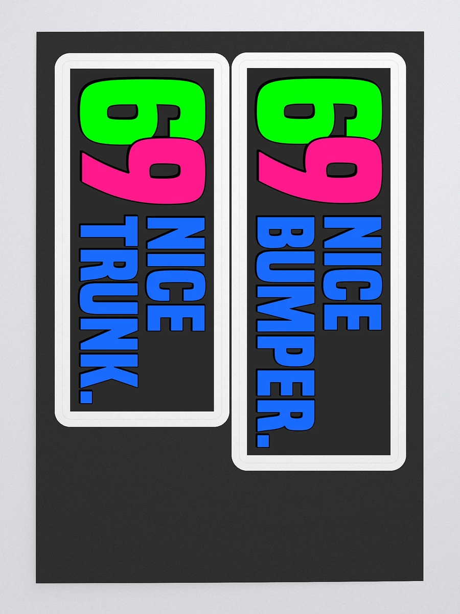 Nice Bumper Sticker - 2 Pack product image (2)