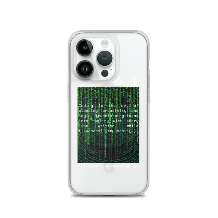 Binary Code Revolution iPhone® Case product image (3)