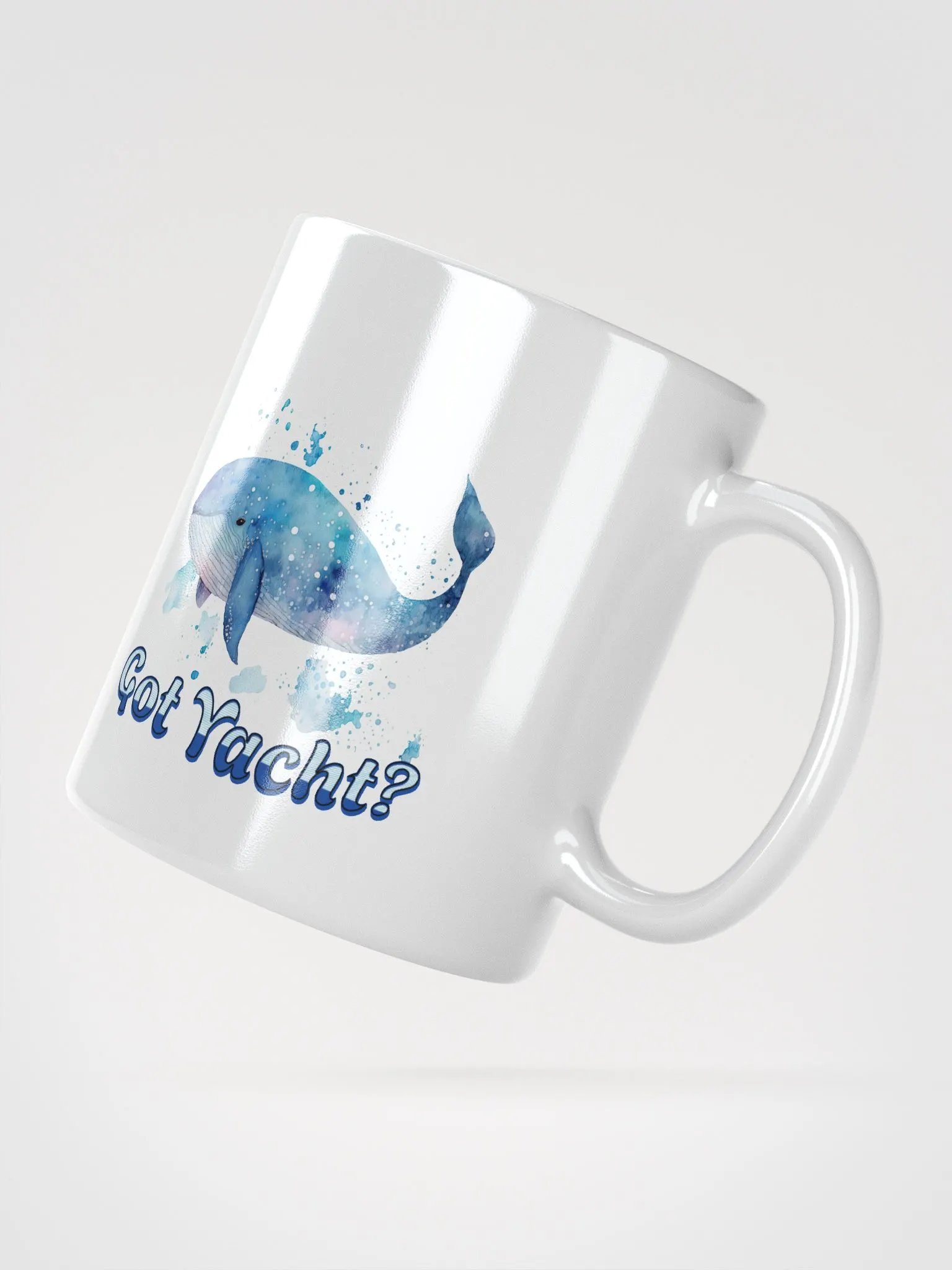 Comic Whale 'Got Yacht?' Mug product image (2)